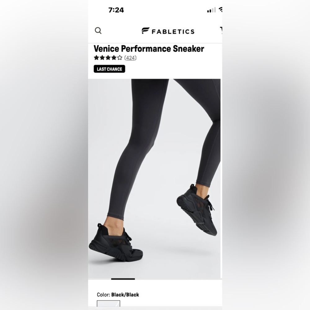 Fabletics Venice Performance Sneaker